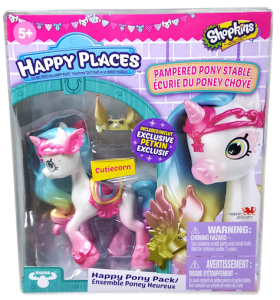 Shopkins Happy Places Season 4 - Cutiecorn - Happy Pony Pack Box