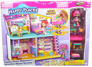 Shopkins Happy Places Season 4 - Happy Home Makeover Playset Box