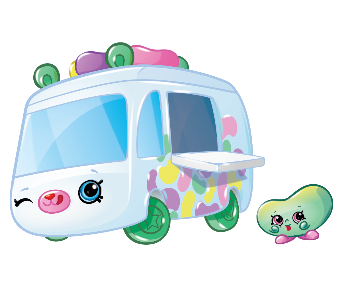 Shopkins Season 1 - Cutie Cars - Candi Combi Fun Food Van