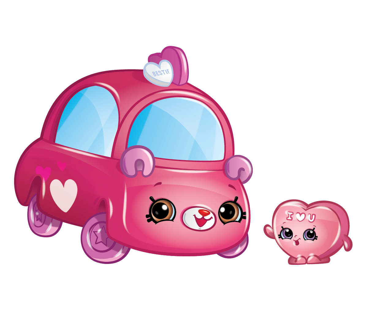 Shopkins Season 1 - Cutie Cars - Candy Heart Car Buggy Buddy