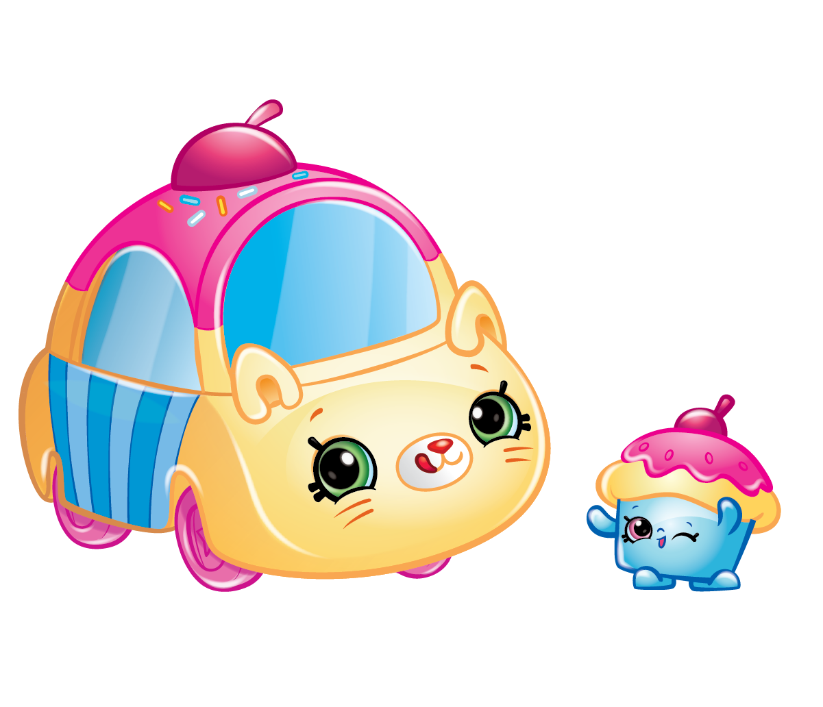 Shopkins Season 1 - Cutie Cars - Cupcake Cruiser Buggy Buddy