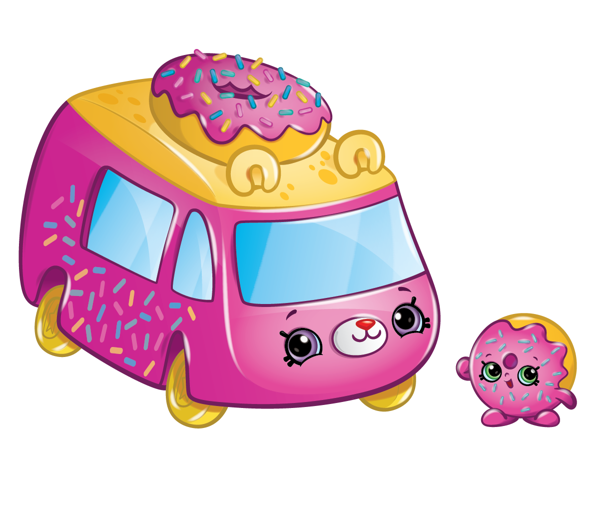 Shopkins Season 1 - Cutie Cars - Donut Express Fun Food Van