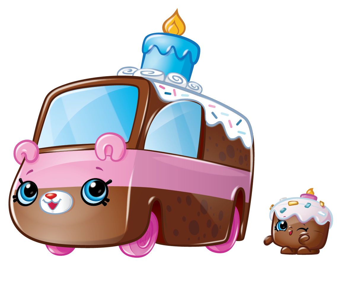 Shopkins Season 1 - Cutie Cars - Happy B. SUV Speedy SUV
