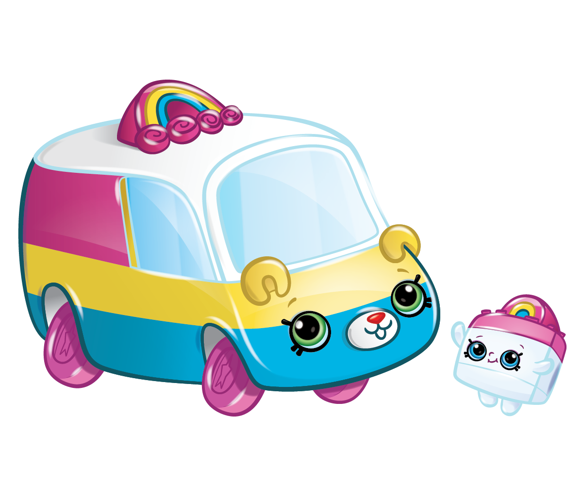 Shopkins Season 1 - Cutie Cars - Rainbow Rider Speedy SUV