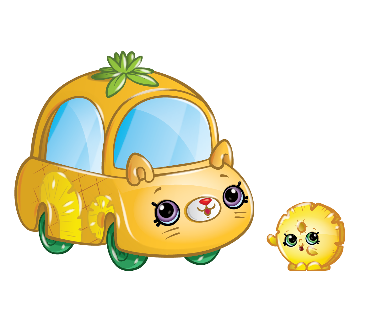 Shopkins Season 1 - Cutie Cars - Zappy Pineapple Buggy Buddy
