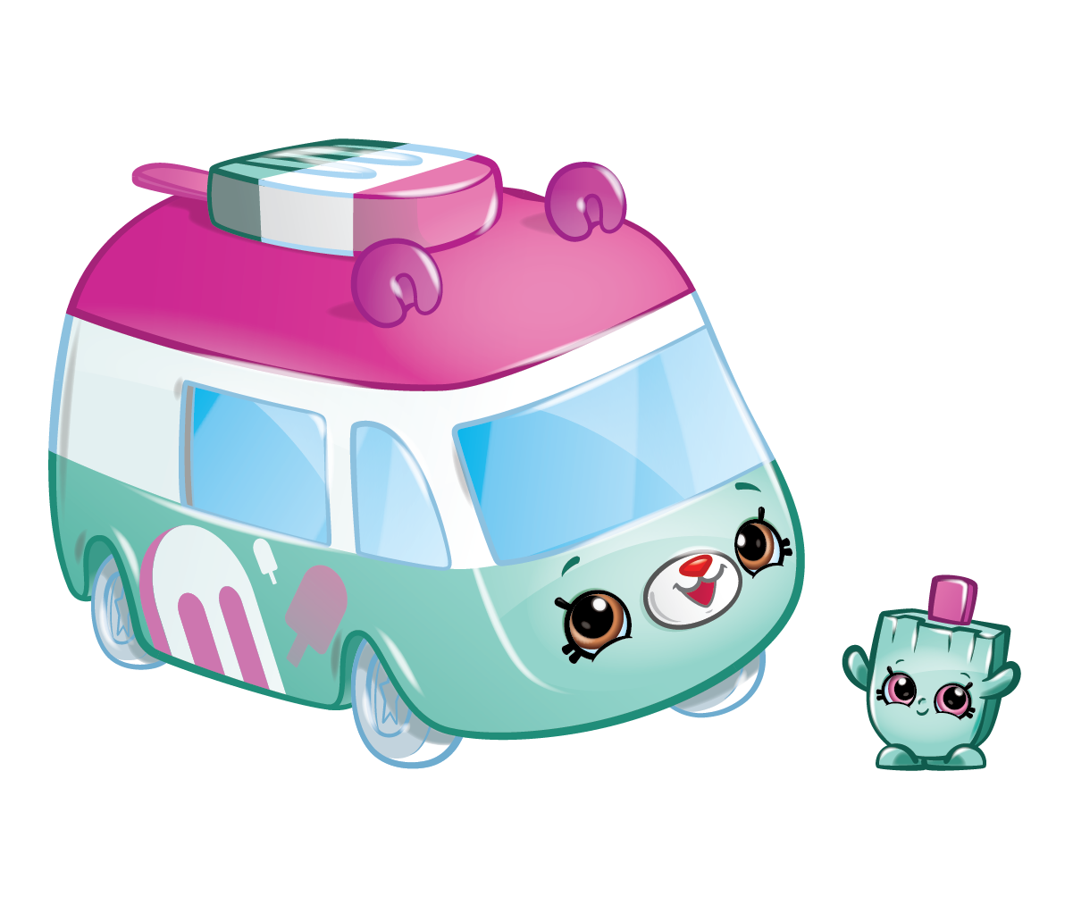 Shopkins Season 1 - Cutie Cars - Zippy Popsicle Fun Food Van