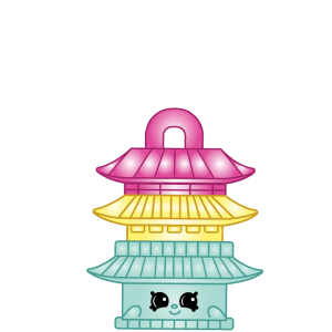 Zen Temple #8-152 - Shopkins Season 8 - Bag Charms