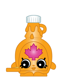 Miss Maple Syrup #8-174 - Shopkins Season 8 - Canadian Cuties Team