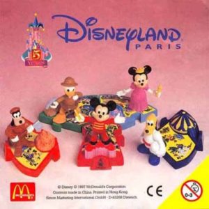 disneyland paris mcdonalds toys