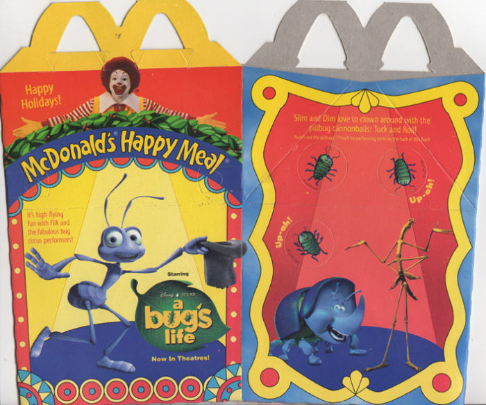 a bug's life mcdonalds toys