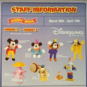 disneyland paris mcdonalds toys