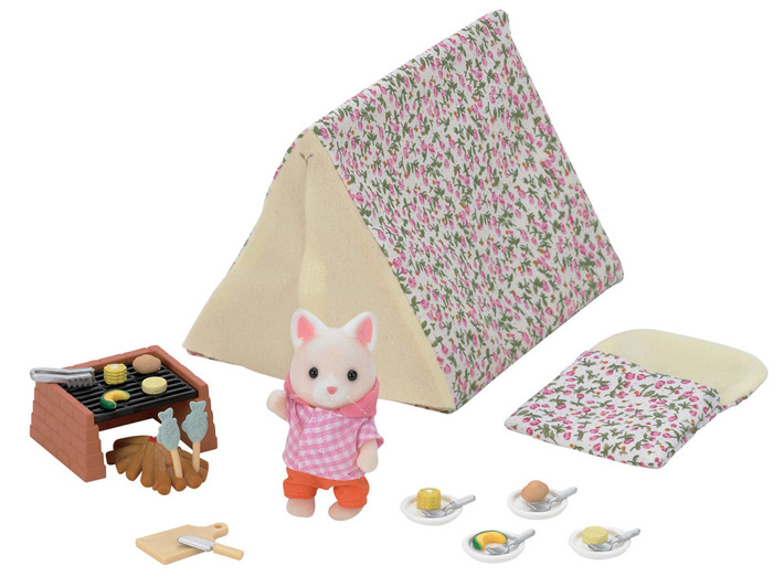 Calico Critters Camping Trip Set