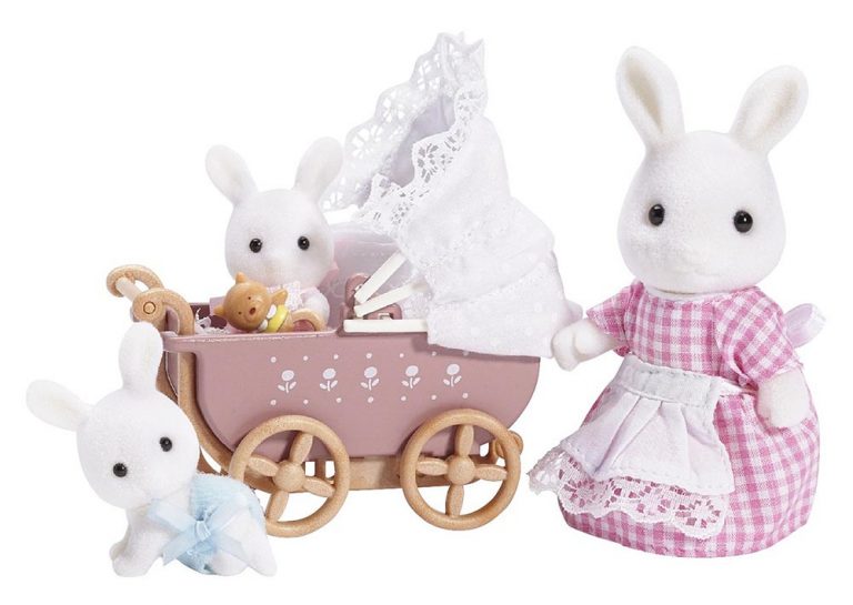 calico critters triple stroller