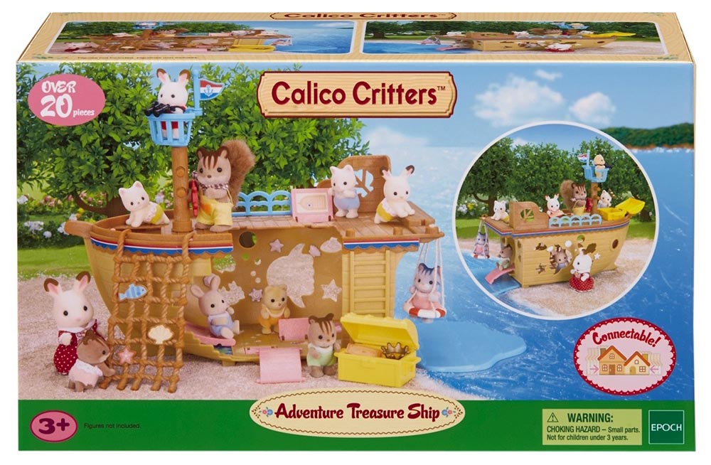 Calico Critters Adventure Treasure Ship