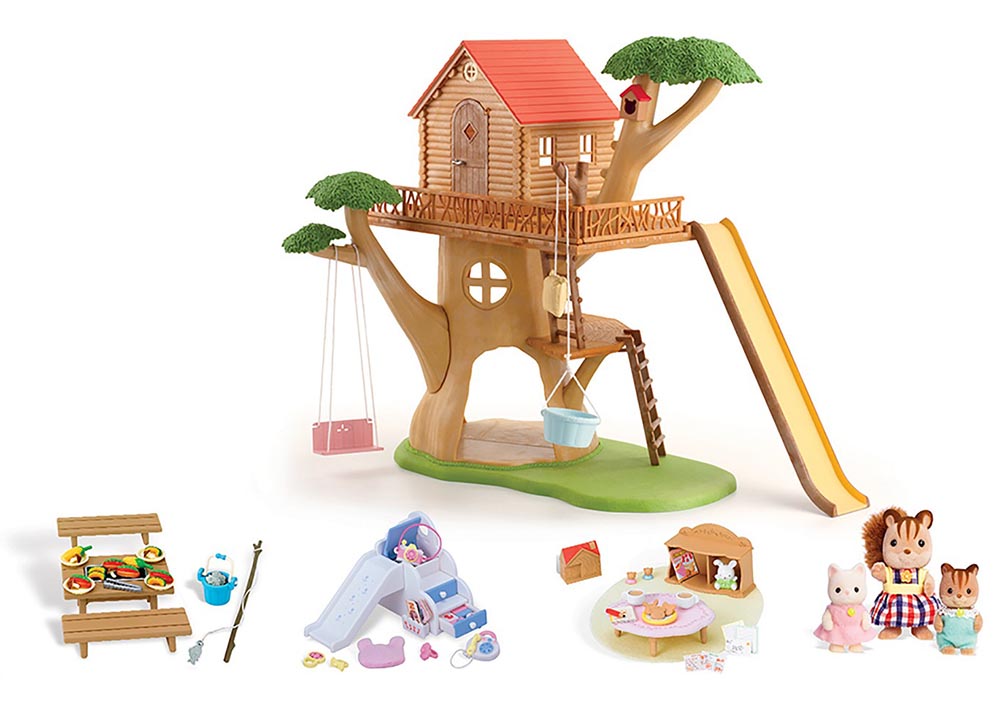 Calico Critters Houses and Furnature – Adventure Tree House Treehouse