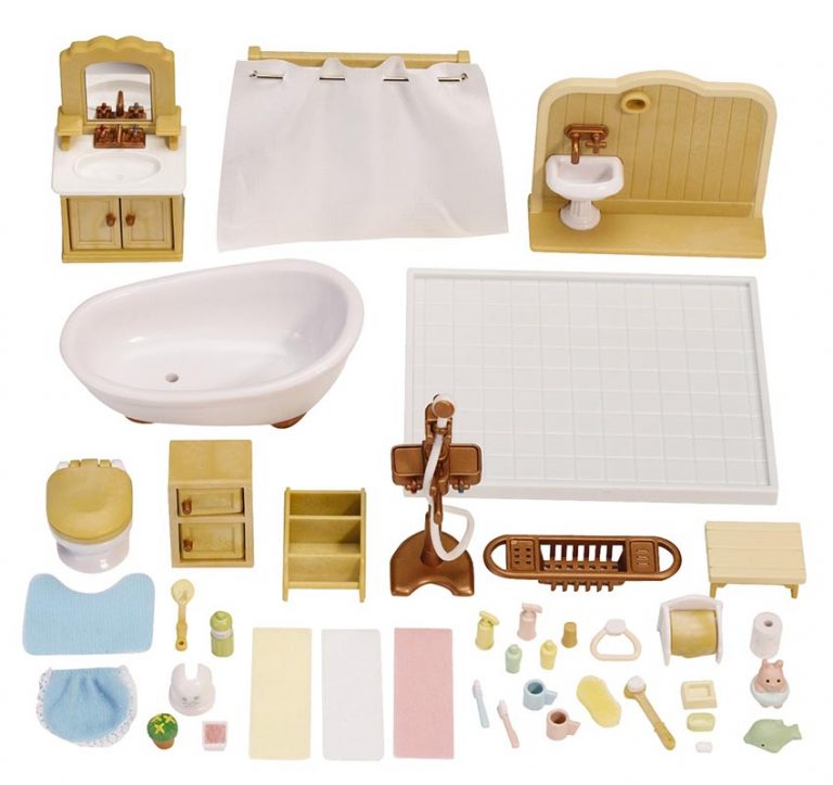 calico critters bathroom set