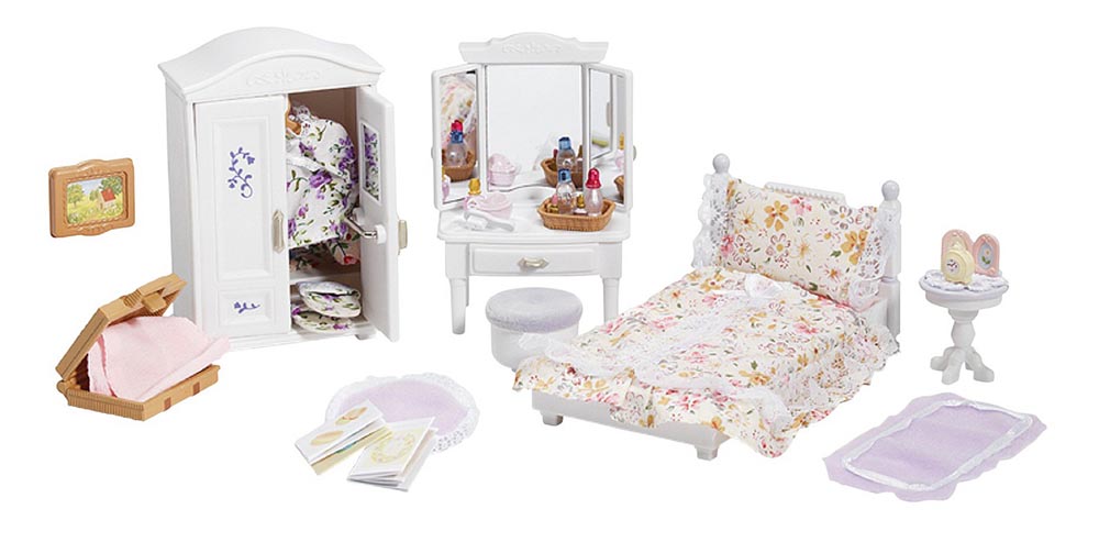 Calico Critters Girls Lavender Bedroom Set