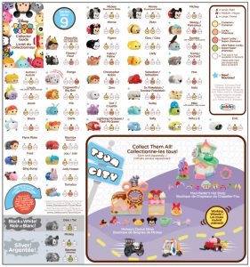 Tsum Tsum Series 9 Collector's Guide List Checklist