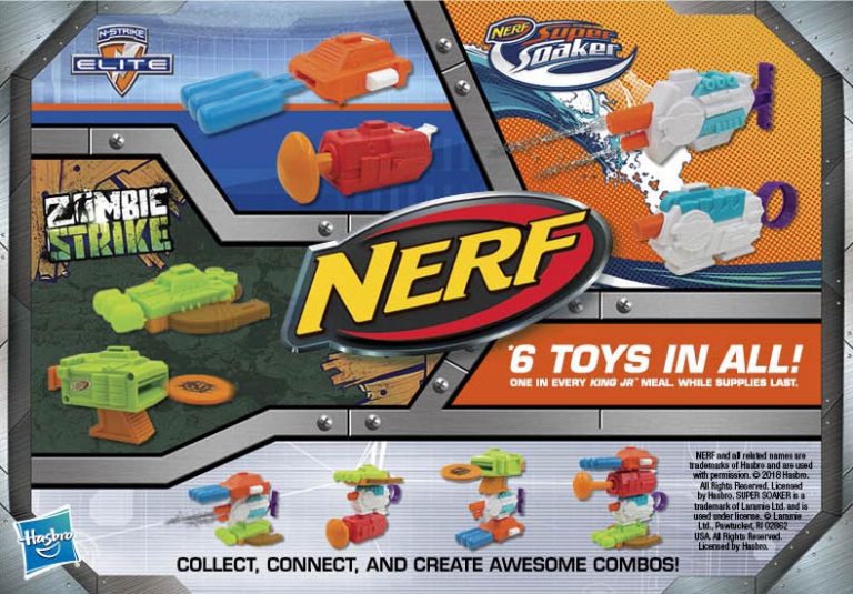 burger king nerf toys 2020 instructions