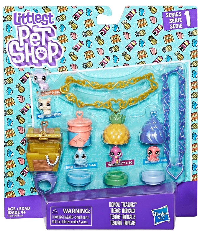 Littlest Pet Shop Tropical Treasures Box Series 1