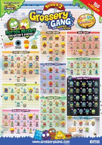Grossery Gang Series 2 Checklist List Collector Guide
