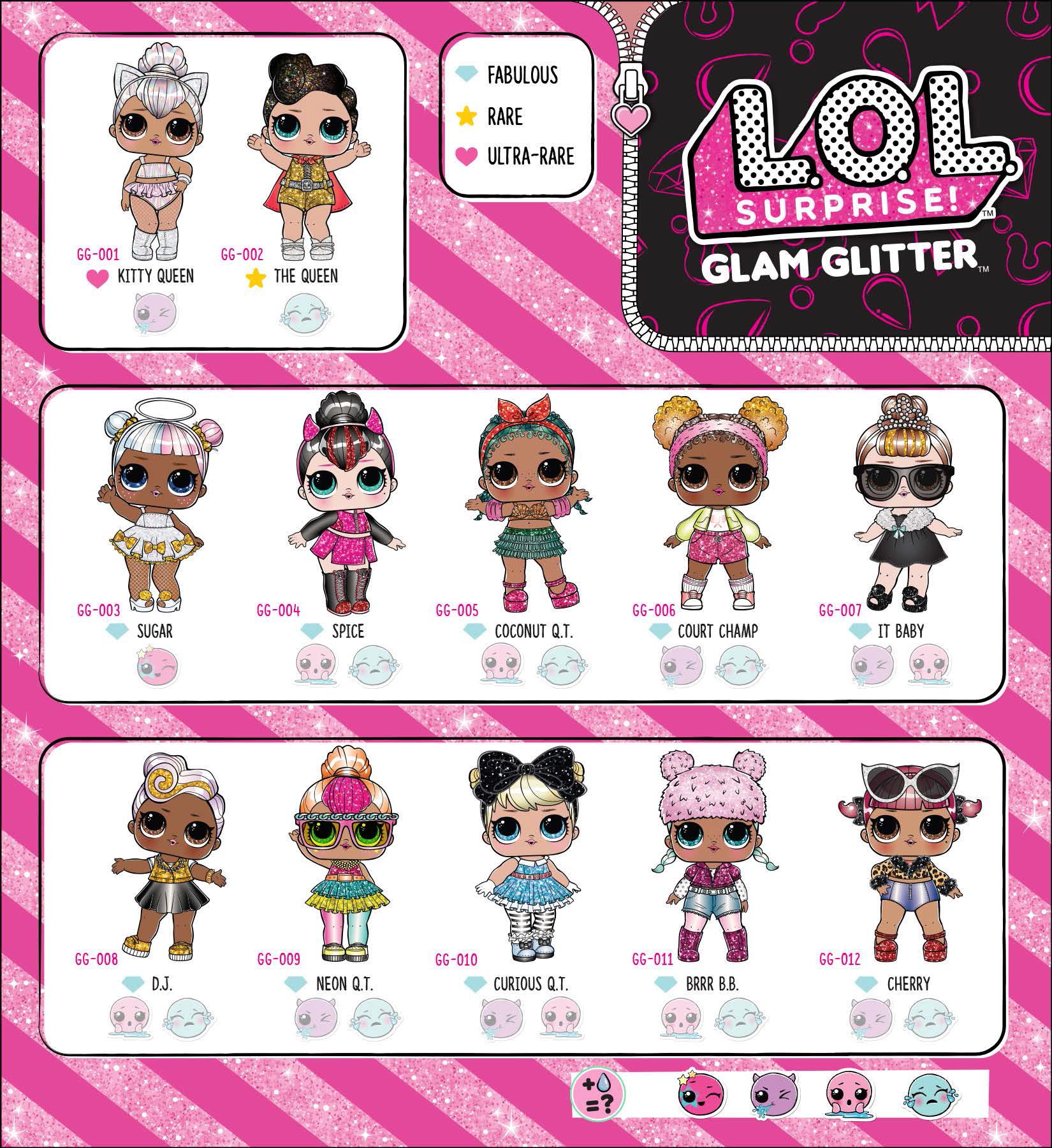 lol doll surprise glitter series
