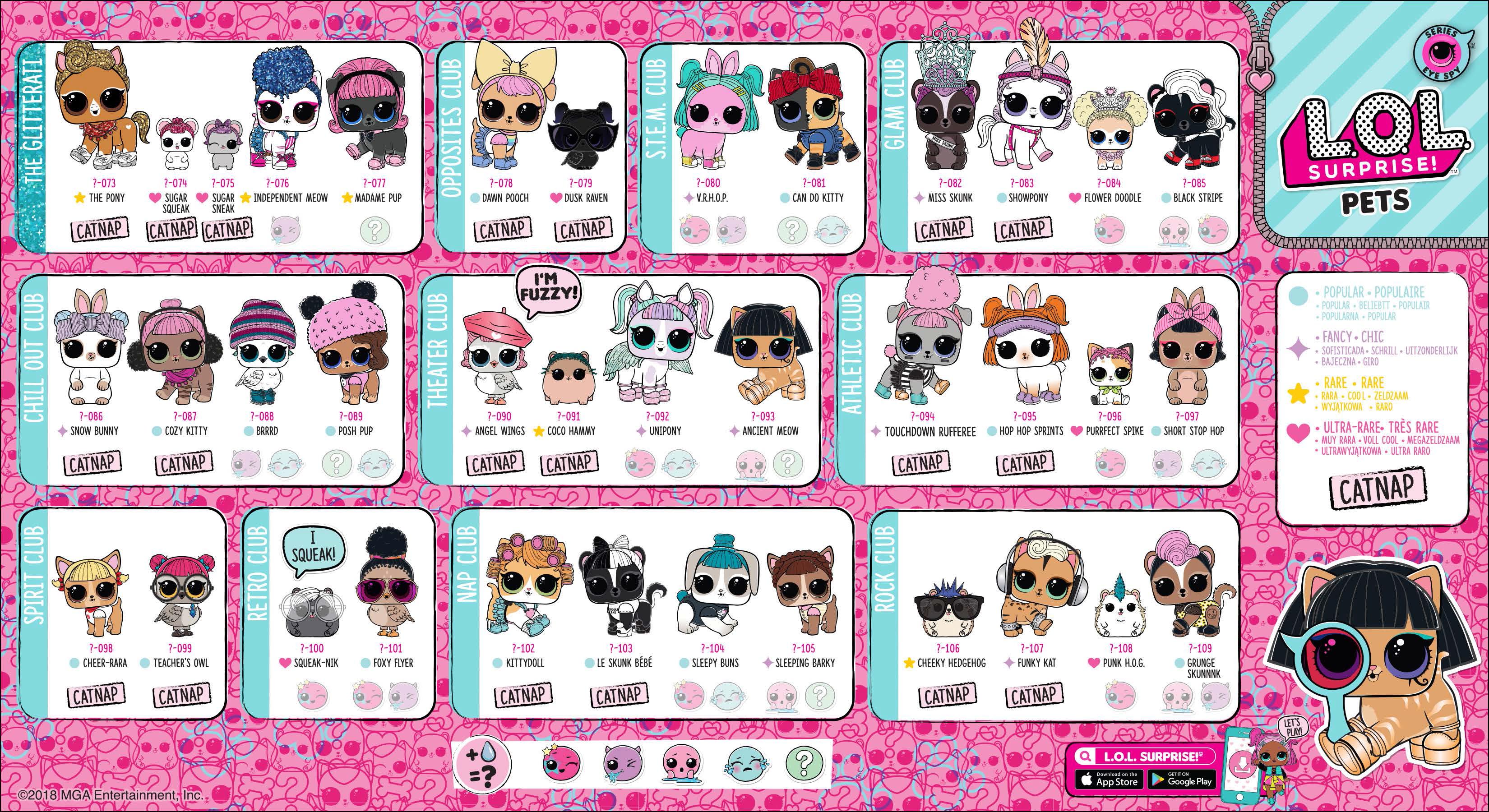 lol dolls collectors guide series 1