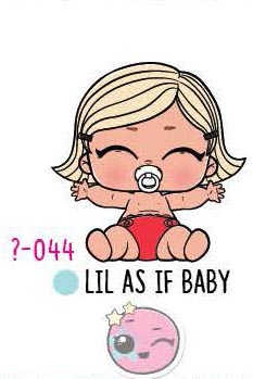 lil as if baby lol