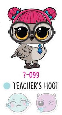 LOL Surprise Doll Pets Eye Spy Series 4 Teacher Owl Hoot 