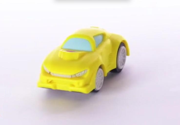 2018 McDonalds Happy Meal Toy Transformers # 5 Bumble Bee Racer 