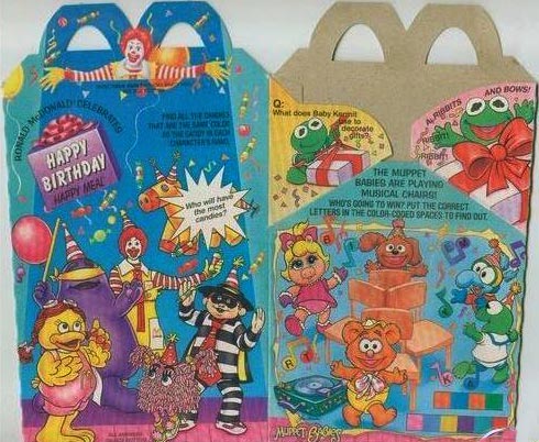 Muppet Babies #11 1994 McDonalds Happy Meal Birthday Train 