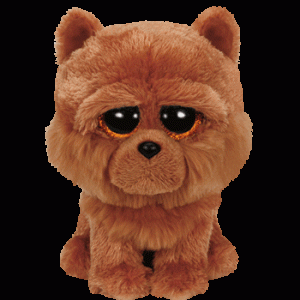 Details about   TY BEANIE BOOS NO HANG TAG BARLEY the 6" CHOW DOG 
