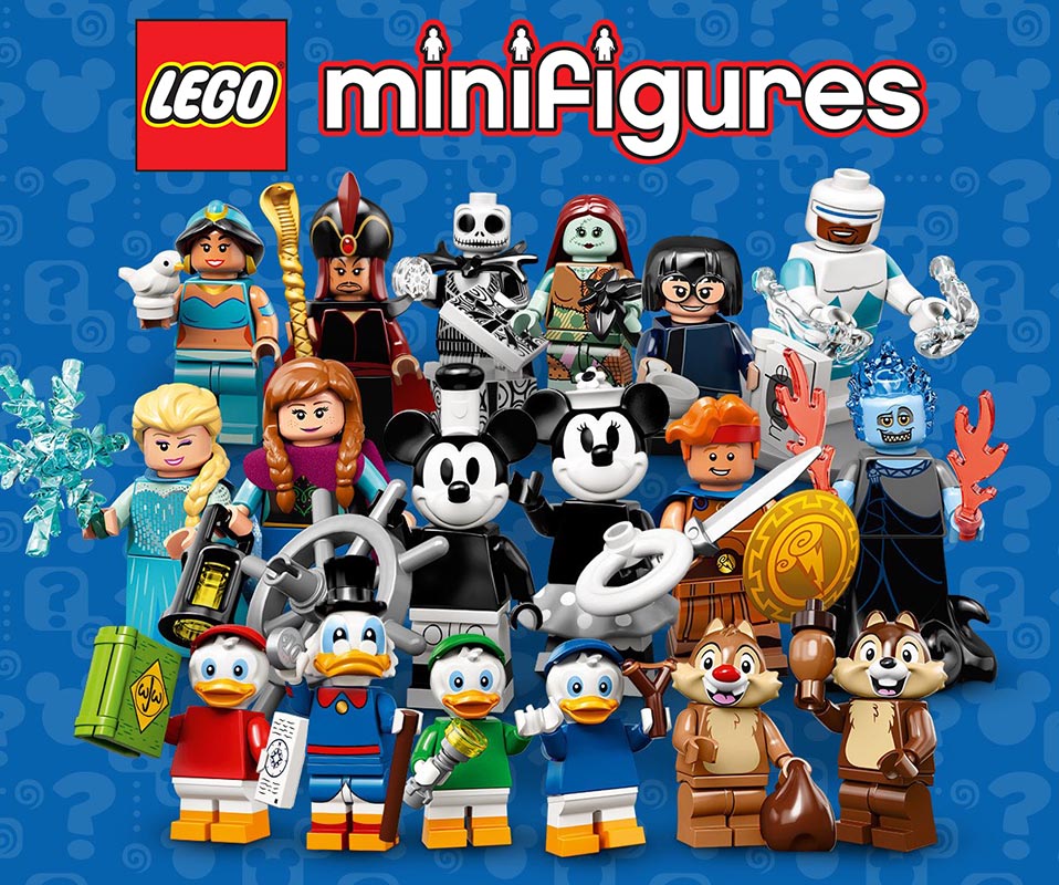 slag Sidelæns Omkreds Lego Disney Minifigures Series 1 – Kids Time