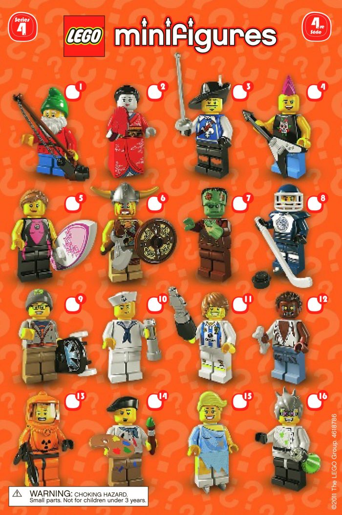LEGO Collectible Minifigures Series 4 â Kids Time