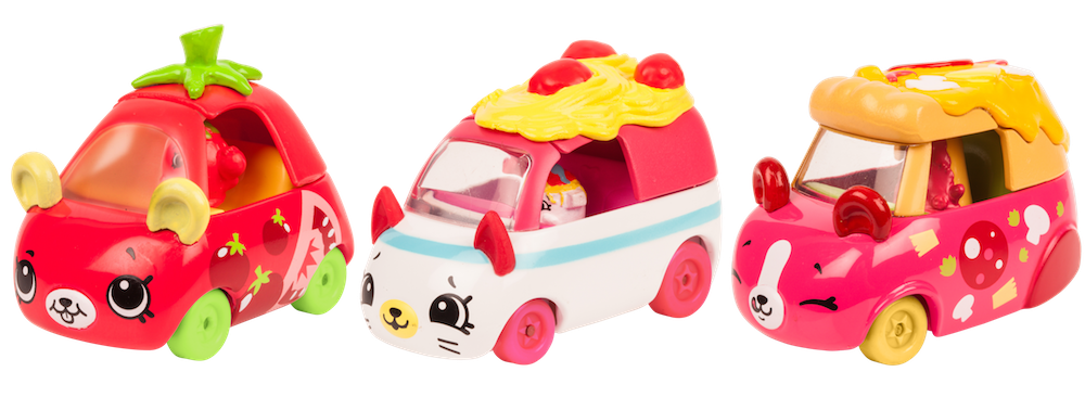 Cutie Cars 3-Pack Moto Italiano Collection