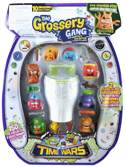 The Grossery Gang Serie 5 Zeit Wars Groß 10 Packung 
