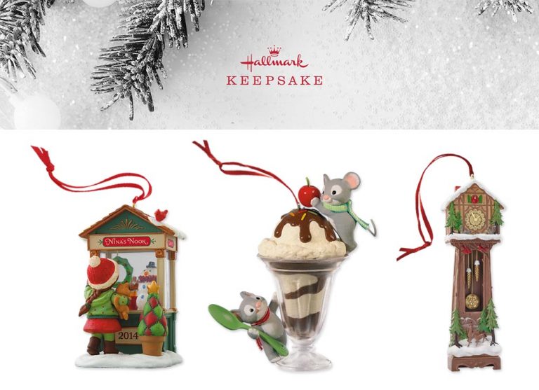Hallmark Keepsake Ornament Peekaboo - Decorazione Natalizia Con Babbo Natale Che Bilancia I Regali