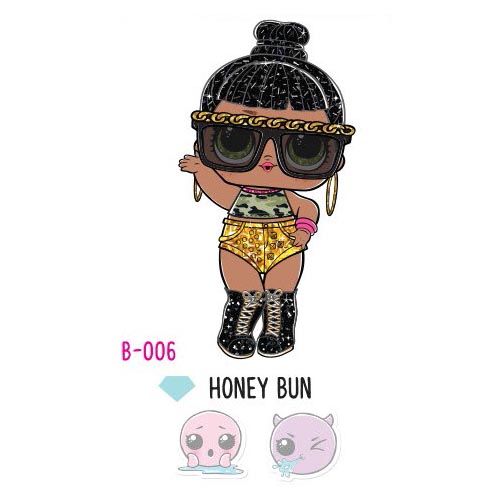 LOL Surprise Holiday Bling Series Honey Bun Doll New Opened  COMPLETE !
