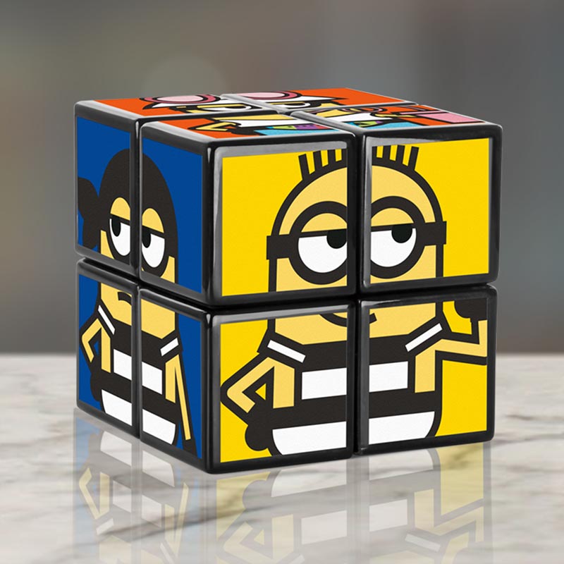 2018 McDonalds Happy Meal Toys Rubik's Cube DESPICABLE ME MINION Sing 