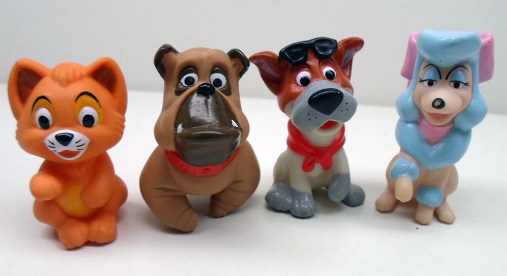 Details about   Vintage McDonald’s 90’s Disney Oliver & Company Happy Meal Toy Dog Figures Lot 