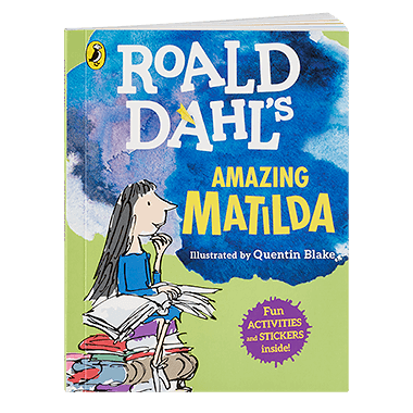 Amazing Matilda Book from Matilda McDonalds Happy Meal Toy 2017 Roald Dahl's 