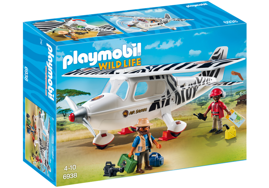 playmobil city life plane