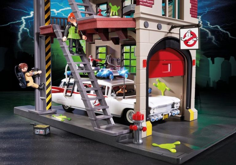 playmobil ghostbusters firehouse instructions