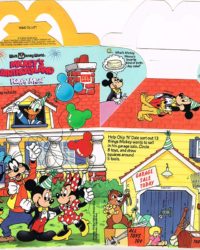 Complete Set McDonalds 1989 Mickey's Birthdayland Happy Meal Loose 