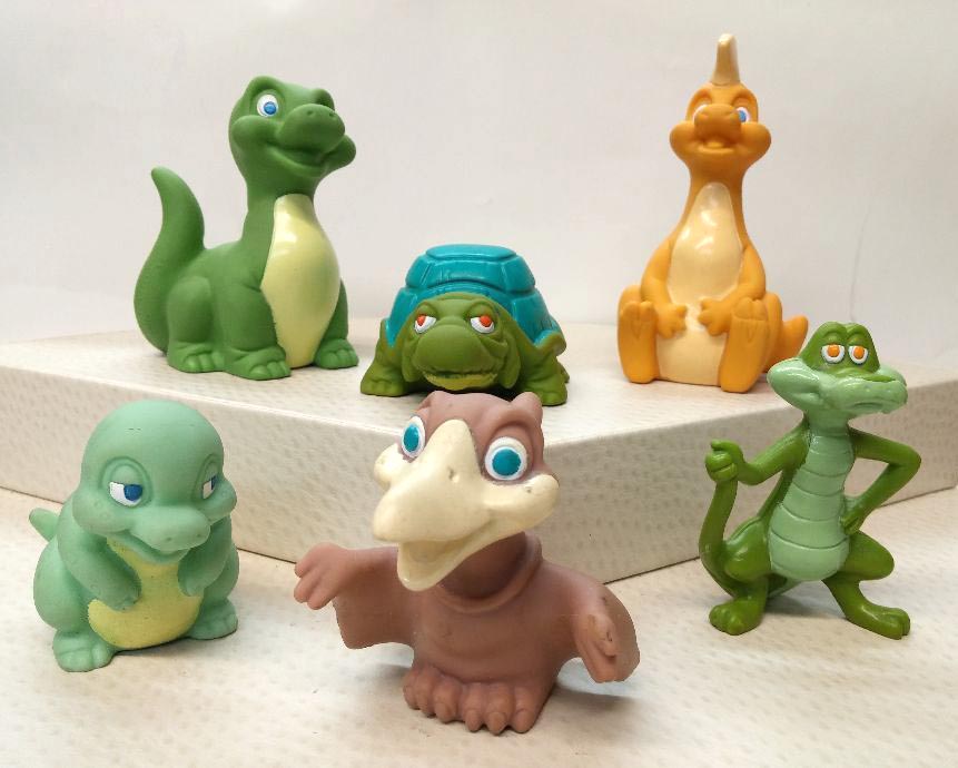 Details about   Vintage ‘90s Dinosaurs Happy Meal Toys Lot Of 3 