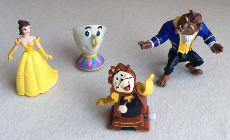 Burger King Jr. Meal Toys 1991 – Beauty and the Beast – Kids Time