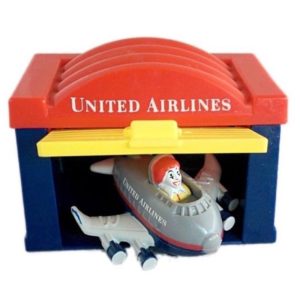 United Airlines Friendly Skies McDonalds Happy Meal Toy Vintage 1991 collection 