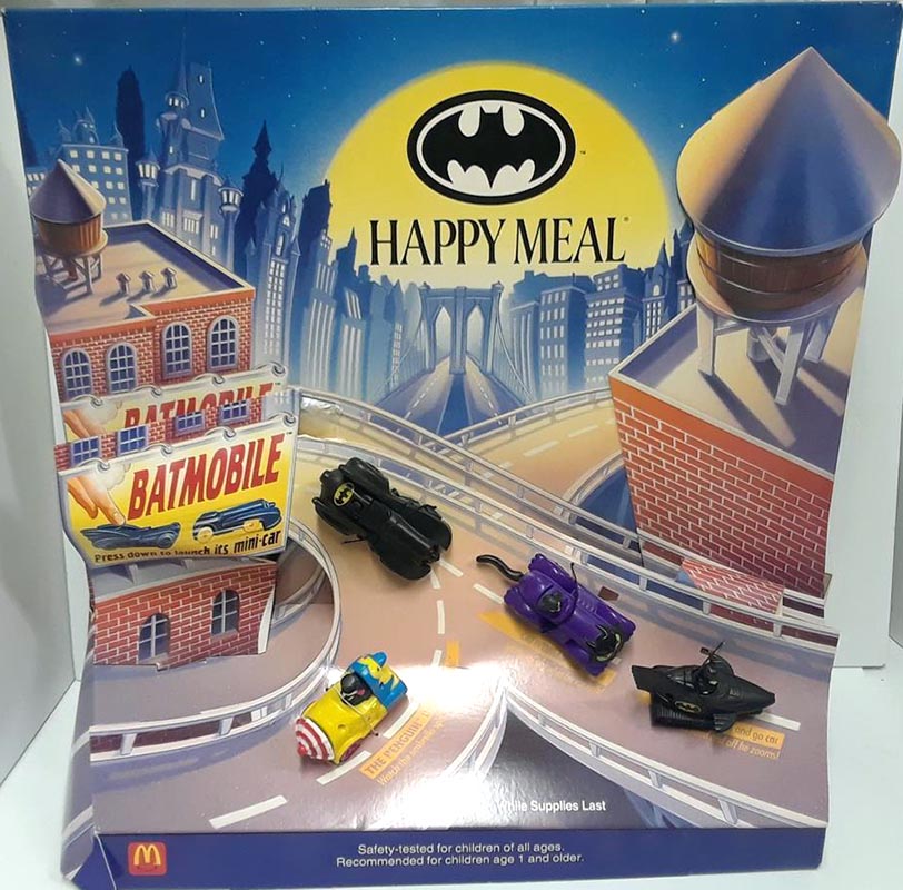 McDonald's Happy Meal Toys 1992 – Batman Returns – Kids Time