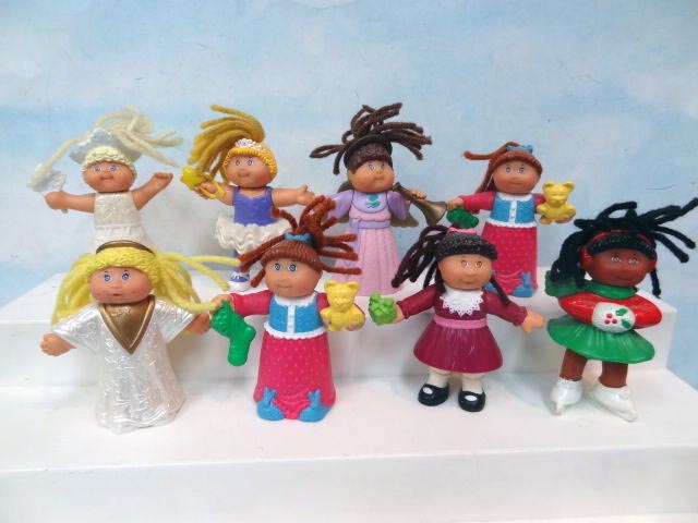 1992 MCDONALDS CABBAGE PATCH KIDS CPK FIGURES dolls lot set 4 TOYS 