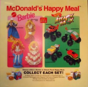 McDonald’s Happy Meal Toys 1993 – Hot Wheels Attack Pack – Kids Time